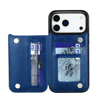 iPhone 17 Pro Max Heavy-Duty Wallet Case – Durable PU Leather Cover with Card Holder, Kickstand & Magnetic Closure
